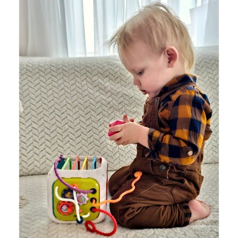 WOOPIE BABY Elastyczna Kostka Sensoryczna Sorter dla Dzieci Zwierzątka + Grzechotka 7 el. WOOPIE BABY Elastyczna Kostka Sensoryczna Sorter dla Dzieci Zwierzątka + Grzechotka 7 el.