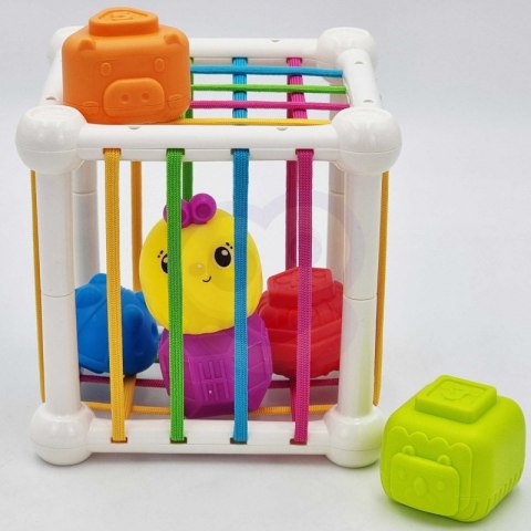 WOOPIE BABY Elastyczna Kostka Sensoryczna Sorter dla Dzieci Zwierzątka + Grzechotka 7 el. WOOPIE BABY Elastyczna Kostka Sensoryczna Sorter dla Dzieci Zwierzątka + Grzechotka 7 el.