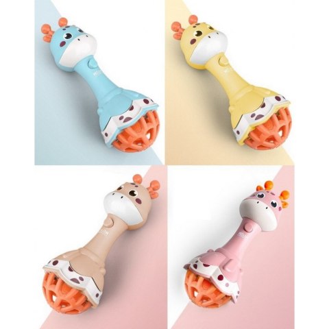 WOOPIE BABY Grzechotka Żyrafka Sensoryczna Gryzak z Muzyką Montessori 1 szt. WOOPIE BABY Grzechotka Żyrafka Sensoryczna Gryzak z Muzyką Montessori 1 szt.