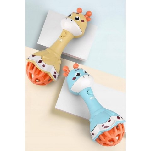 WOOPIE BABY Grzechotka Żyrafka Sensoryczna Gryzak z Muzyką Montessori 1 szt. WOOPIE BABY Grzechotka Żyrafka Sensoryczna Gryzak z Muzyką Montessori 1 szt.