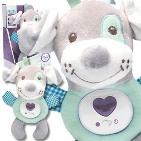 WOOPIE BABY Interaktywny Pluszak Przytulanka dla Niemowląt Światło Dźwięk Piesek Usypiacz WOOPIE BABY Interaktywny Pluszak Przytulanka dla Niemowląt Światło Dźwięk Piesek Usypiacz