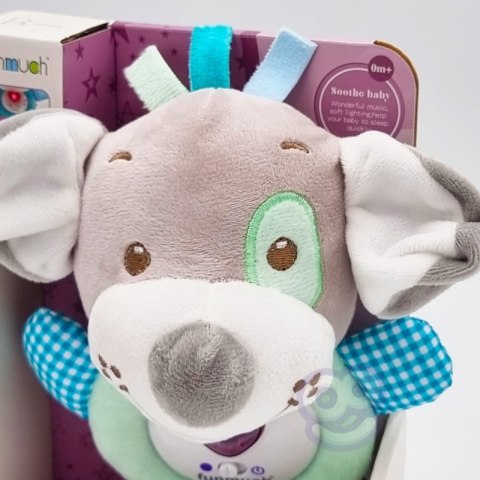 WOOPIE BABY Interaktywny Pluszak Przytulanka dla Niemowląt Światło Dźwięk Piesek Usypiacz WOOPIE BABY Interaktywny Pluszak Przytulanka dla Niemowląt Światło Dźwięk Piesek Usypiacz