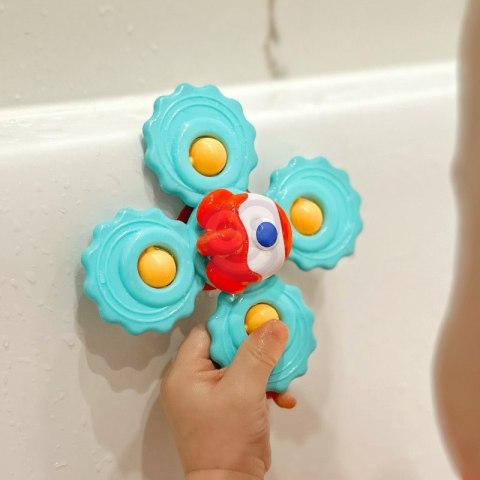 WOOPIE BABY Gryzak Spinner Wirujący z Przyssawką Zestaw 3 szt WOOPIE BABY Gryzak Spinner Wirujący z Przyssawką Zestaw 3 szt