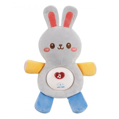 WOOPIE BABY Interaktywny Pluszak Przytulanka dla Niemowląt Światło Dźwięk Króliczek Usypiacz Niebieski WOOPIE BABY Interaktywny Pluszak Przytulanka dla Niemowląt Światło Dźwięk Króliczek Usypiacz Niebieski