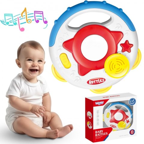 WOOPIE BABY Interaktywny Tamburyn Zabawka Muzyczna WOOPIE BABY Interaktywny Tamburyn Zabawka Muzyczna