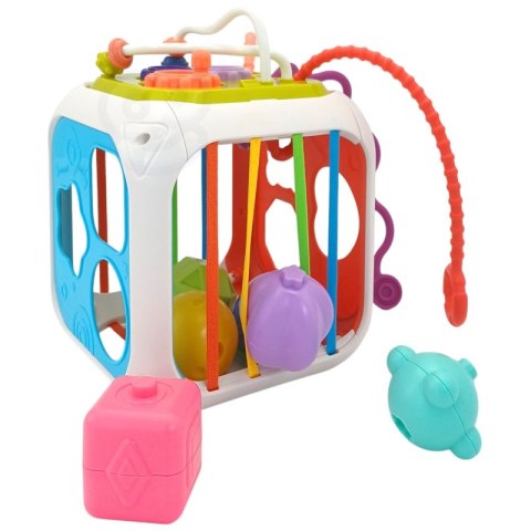 WOOPIE BABY Sensoryczna Edukacyjna Kostka Aktywności WOOPIE BABY Sensoryczna Edukacyjna Kostka Aktywności