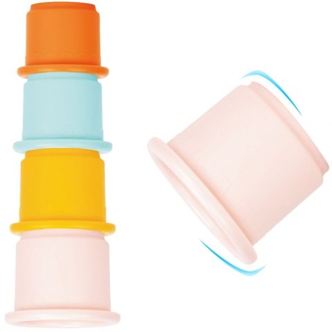 WOOPIE BABY Zabawka do Wody Kąpieli Wiaderko z Kaczką i Konewką + Kubeczki WOOPIE BABY Zabawka do Wody Kąpieli Wiaderko z Kaczką i Konewką + Kubeczki