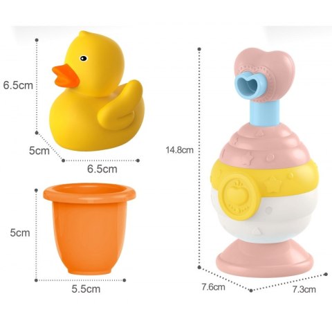 WOOPIE BABY Zabawki do Kąpieli Kubeczek + Kaczuszka + Dozownik Mydła Zestaw WOOPIE BABY Zabawki do Kąpieli Kubeczek + Kaczuszka + Dozownik Mydła Zestaw