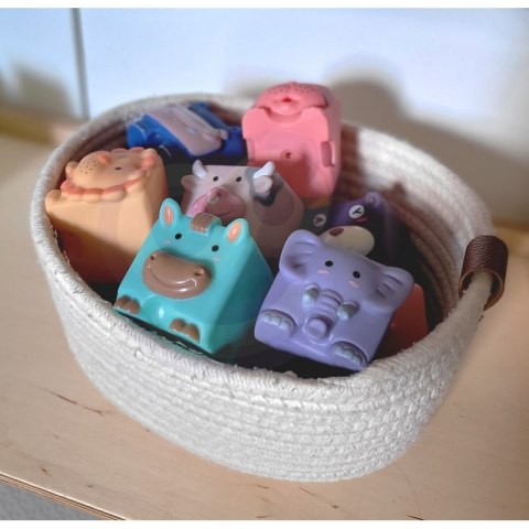 WOOPIE BABY Klocki Sensoryczne Układanka do Ściskania Dźwięk Zwierzątka 12 el. WOOPIE BABY Klocki Sensoryczne Układanka do Ściskania Dźwięk Zwierzątka 12 el.