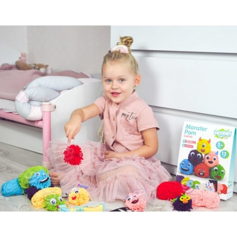 WOOPIE ART&FUN Zestaw Kreatywny Zrób Potworka Monster Pom WOOPIE ART&FUN Zestaw Kreatywny Zrób Potworka Monster Pom