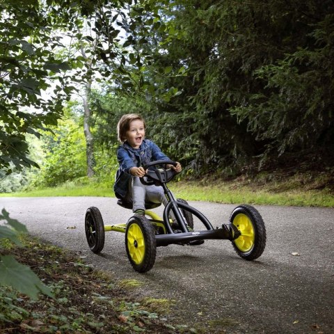 BERG Gokart na Pedały Buddy Cross Żółty od 3 do 8 lat do 50 kg NOWY MODEL BERG Gokart na Pedały Buddy Cross Żółty od 3 do 8 lat do 50 kg NOWY MODEL