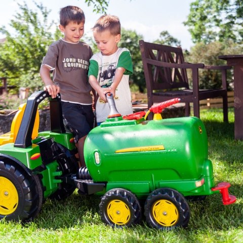 Rolly Toys rollyTanker John Deere cysterna dwuosiowa + pompka Rolly Toys rollyTanker John Deere cysterna dwuosiowa + pompka