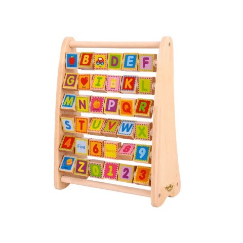 TOOKY TOY Alfabet Nauka Liter Cyfr Liczb Słów ABACUS TOOKY TOY Alfabet Nauka Liter Cyfr Liczb Słów ABACUS