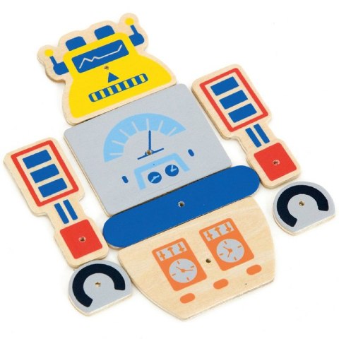 VIGA Drewniana Przybijanka Roboty 45 elementów Montessori VIGA Drewniana Przybijanka Roboty 45 elementów Montessori