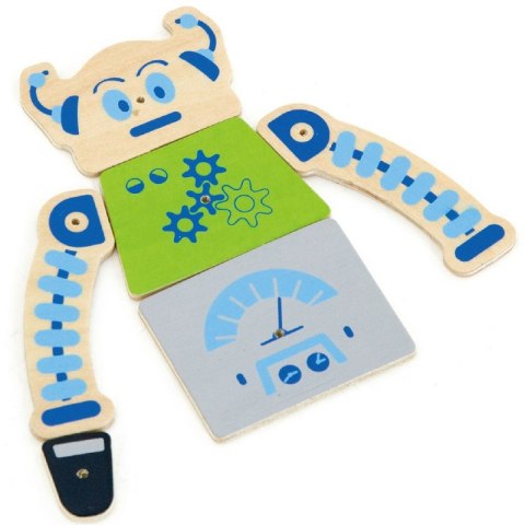 VIGA Drewniana Przybijanka Roboty 45 elementów Montessori VIGA Drewniana Przybijanka Roboty 45 elementów Montessori