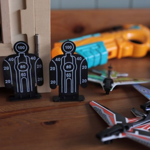 WOOPIE Pistolet Wyrzutnia Samolotów Automatyczna + 4 Samoloty WOOPIE Pistolet Wyrzutnia Samolotów Automatyczna + 4 Samoloty