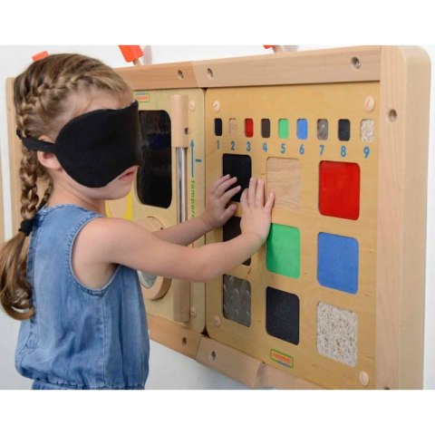 MASTERKIDZ Tablica Edukacyjna Rozpoznawanie Materiałów Faktur Zmysł Dotyku MASTERKIDZ Tablica Edukacyjna Rozpoznawanie Materiałów Faktur Zmysł Dotyku