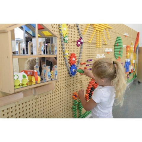 MASTERKIDZ Tablica Ścienna Koła Zębate i Łańcuch 79 El. Zbuduj własny mechanizm MASTERKIDZ Tablica Ścienna Koła Zębate i Łańcuch 79 El. Zbuduj własny mechanizm
