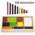 VIGA Drewniane Patyczki Edukacyjne Matematyczne Klocki Cuisenaire'a VIGA Drewniane Patyczki Edukacyjne Matematyczne Klocki Cuisenaire'a
