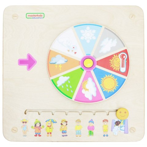 MASTERKIDZ Tablica Edukacyjna Pogoda MASTERKIDZ Tablica Edukacyjna Pogoda