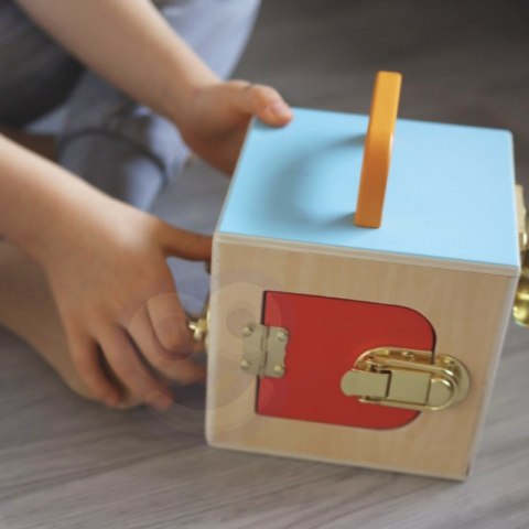 Tooky Toy Edukacyjne Pudełko Montessori Układanka Liczydło Tablica Pogody 6w1 od 3 Lat Tooky Toy Edukacyjne Pudełko Montessori Układanka Liczydło Tablica Pogody 6w1 od 3 Lat