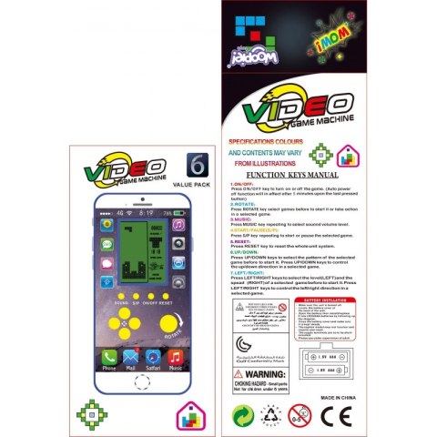 WOOPIE Elektroniczna Gra Mini Tetris Kieszonkowa Wersja WOOPIE Elektroniczna Gra Mini Tetris Kieszonkowa Wersja