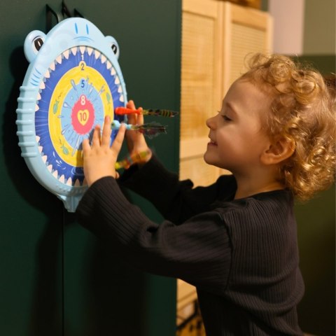 WOOPIE Magnetyczna Gra w Rzutki Dart Tarcza Wesoły Rekinek WOOPIE Magnetyczna Gra w Rzutki Dart Tarcza Wesoły Rekinek