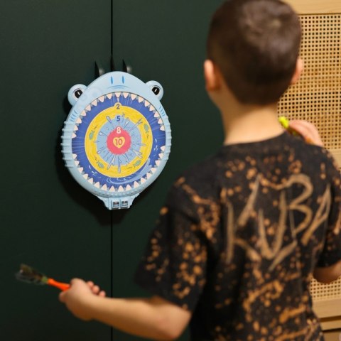 WOOPIE Magnetyczna Gra w Rzutki Dart Tarcza Wesoły Rekinek WOOPIE Magnetyczna Gra w Rzutki Dart Tarcza Wesoły Rekinek