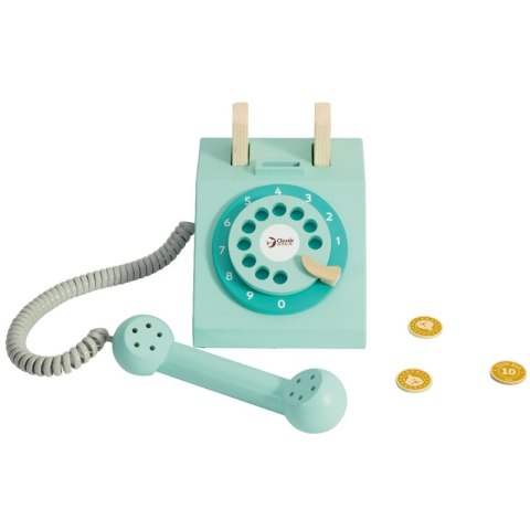 CLASSIC WORLD Klasyczny Drewniany Telefon dla Dzieci 4 el. CLASSIC WORLD Klasyczny Drewniany Telefon dla Dzieci 4 el.