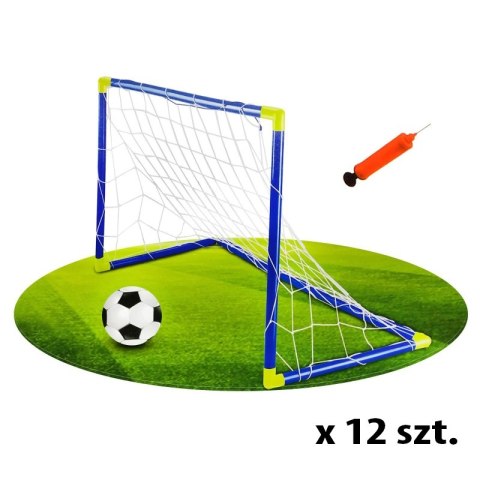 WOOPIE Bramka piłkarska z piłką i pompką Football Sport 12 SZT. WOOPIE Bramka piłkarska z piłką i pompką Football Sport 12 SZT.