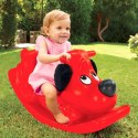 LITTLE TIKES Piesek Na Biegunach Czerwony Bujak