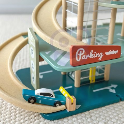 CLASSIC WORLD Wielopoziomowy Parking Auta Helikopter Dystybutor Myjnia + Akc. CLASSIC WORLD Wielopoziomowy Parking Auta Helikopter Dystybutor Myjnia + Akc.