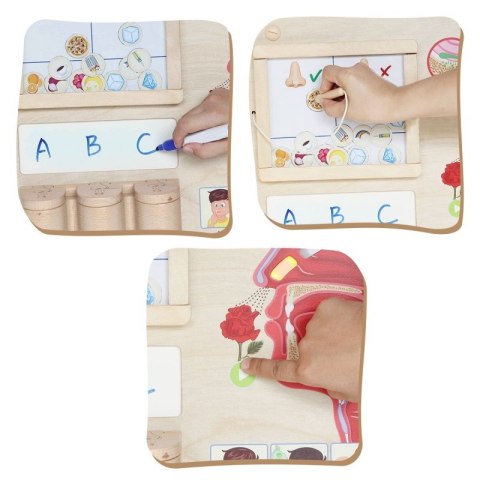 MASTERKIDZ Tablica Edukacyjna Zmysł Węchu Montessori MASTERKIDZ Tablica Edukacyjna Zmysł Węchu Montessori